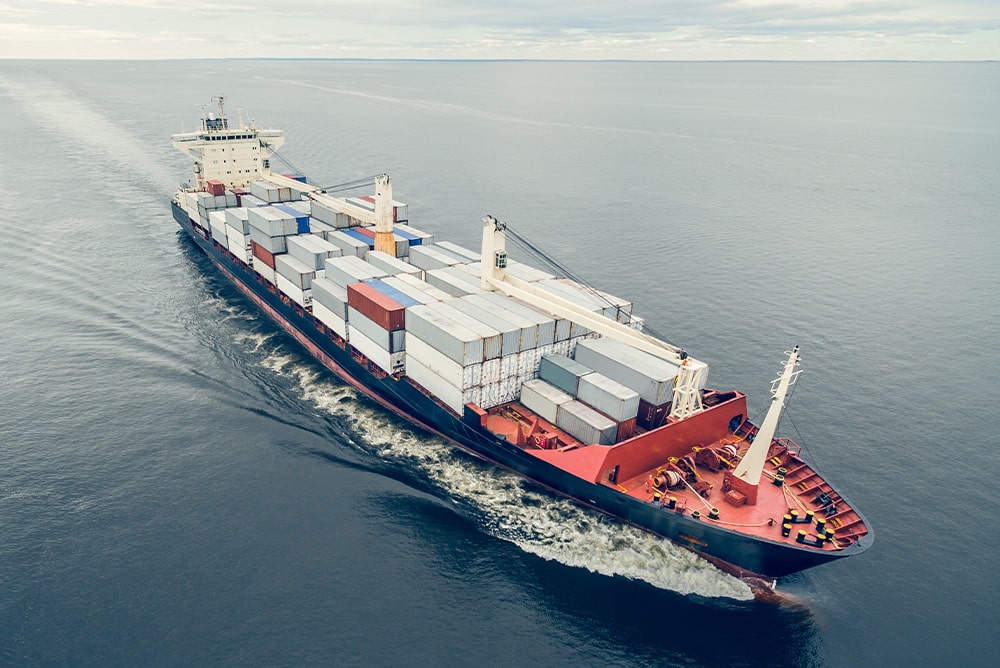 Neue Probleme fuer die Containerschifffahrt
